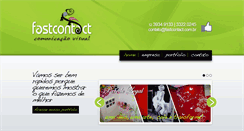 Desktop Screenshot of fastcontact.com.br