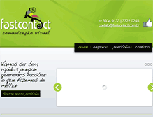 Tablet Screenshot of fastcontact.com.br